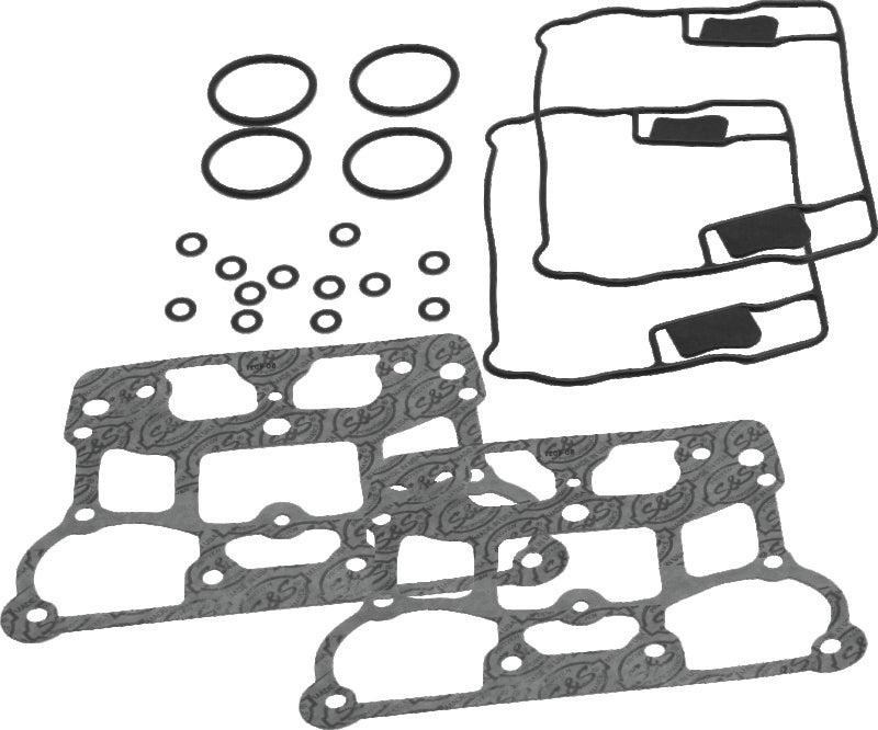 S&S Cycle 4-1/8in Bore Engines Die-Cast Rocker Box Gasket Kit SSC90-4111