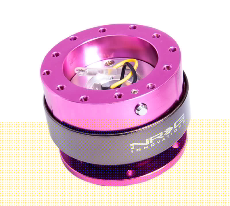 NRG Quick Release Gen 2.0 - Pink Body / Titanium Chrome Ring NRGSRK-200PK