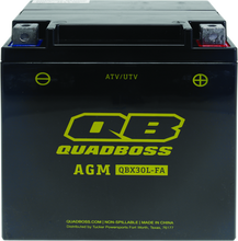 Load image into Gallery viewer, QuadBoss Maintenance-Free AGM Battery QBX30L-FA QBS401387