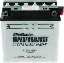 Load image into Gallery viewer, BikeMaster Battery - 12N9-4B-1 BKM781041