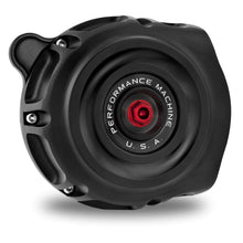 Load image into Gallery viewer, Performance Machine Vintage Air Cleaner - Black Ops PFM0206-2132-SMB