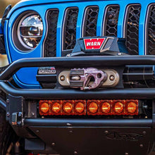 Load image into Gallery viewer, KC HiLiTES FLEX ERA LED Light Bar 10in. Light Shield - Amber (SHIELD ONLY) KCL5333