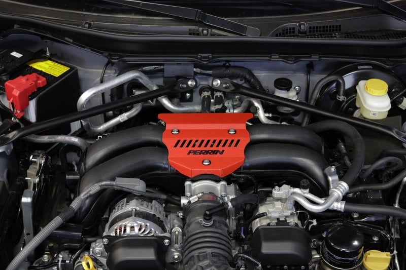 PERRIN 22-25 Subaru BRZ / Toyota GR86 Engine Cover - Red PERPSP-ENG-162RD