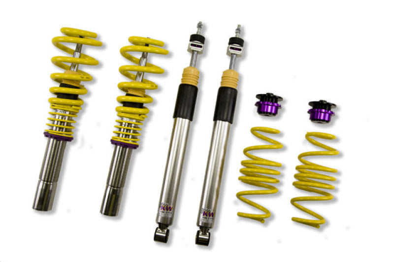 KW Coilover Kit V3 Audi A4 S4 (8K/B8) w/o electronic dampening controlSedan FWD + Quattro KWS35210075
