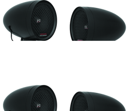 Kuryakyn Road Thunder Speaker Pods Bluetooth Audio Controller Black KUR2713