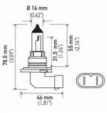 Load image into Gallery viewer, Hella 9006 12V 55W Halogen Bulb HELLA9006