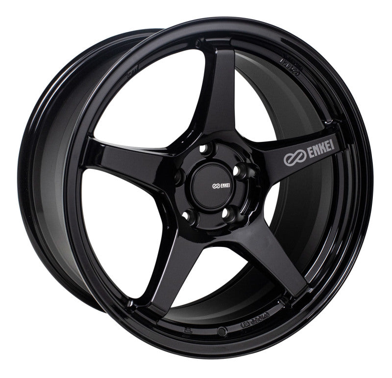 Enkei TS-5 18x8 5x114.3 40mm Offset 72.6mm Bore Gloss Black ENK521-880-6540BK