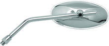 Load image into Gallery viewer, BikeMaster Adjustable Oval Mirror 10mm - Each -Chrome BKM600804