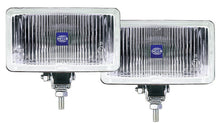 Load image into Gallery viewer, Hella 450 H3 12V SAE/ECE Fog Lamp Kit Clear - Rectangle (Includes 2 Lamps) HELLA005860601