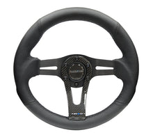 Load image into Gallery viewer, NRG Reinforced Steering Wheel (320mm) w/Carbon Center Spoke NRGRST-002RCF