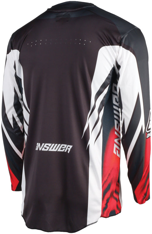 Answer Elite Xotic Jersey Crimson/Black Youth - Small