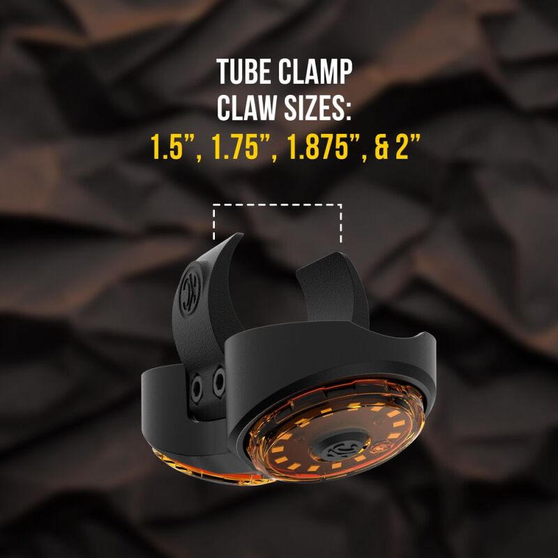 KC HiLiTES Dual Cyclone Dome Light Mount for Roll Cages KCL6337