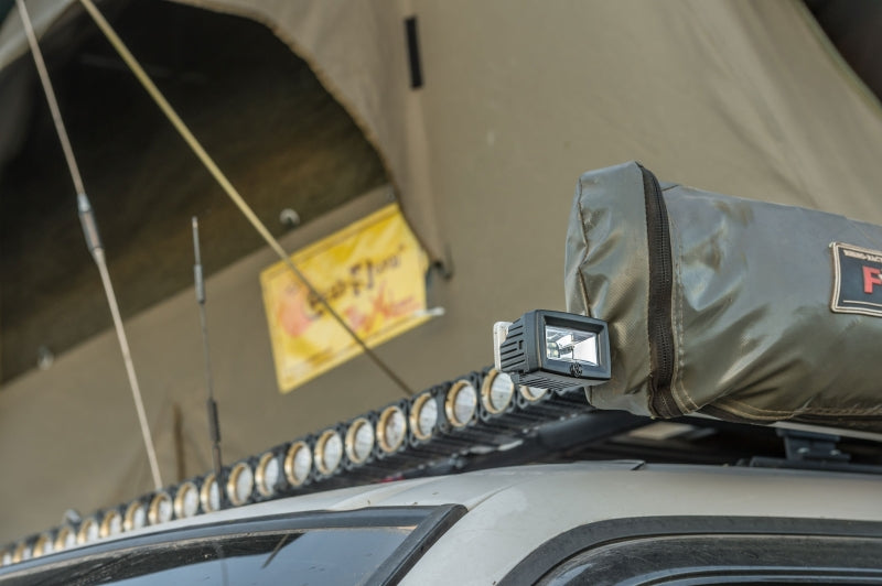 KC HiLiTES C-Series C2 LED 2in. Backup Area Flood Light 20w (Pair Pack System) - Black KCL519