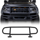 IAG I-Line Tall Bull Bar for 2021+ Ford Bronco w/Modular Bumper  -  IAG Performance IAG-BDY-F3005