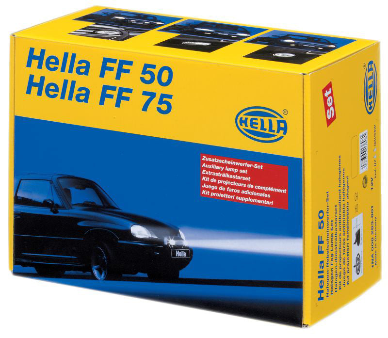 Hella FF75 Series H7 12V/55W Hallogen Fog Lamp Kit HELLA008284801