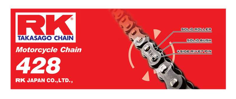 RK Chain RK-M 428-130L - Natural RKC428-130
