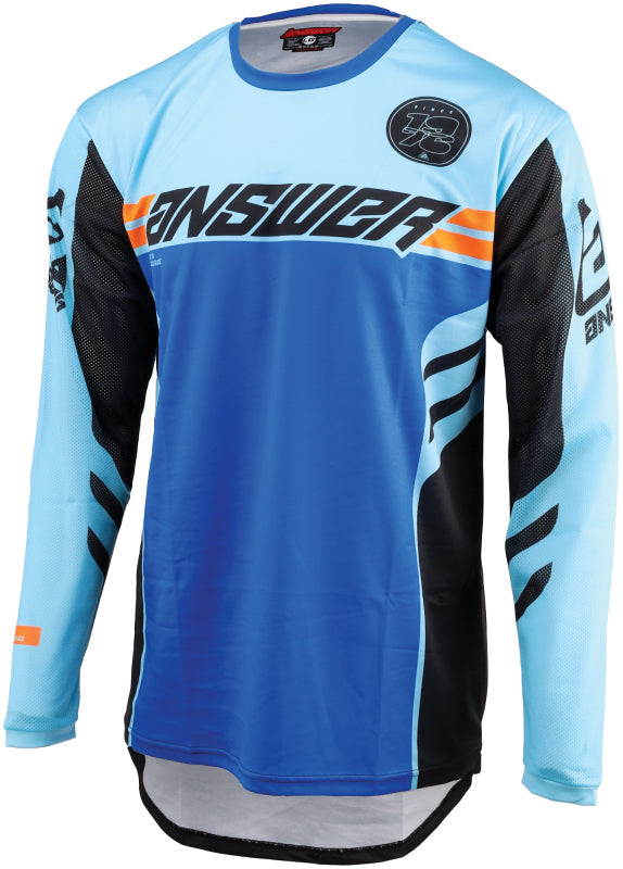 Answer 25 Arkon Nitrus Jersey Blue/Black/Hyper Orange - XL ANS442476
