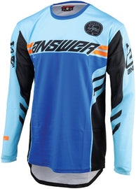 Answer 25 Arkon Nitrus Jersey Blue/Black/Hyper Orange - XL ANS442476