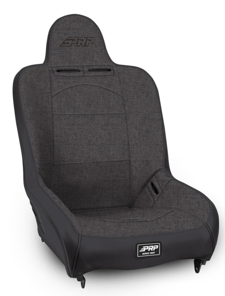PRP Premier High Back Suspension Seat (Two Neck Slots) - All Grey PRPA100110-54