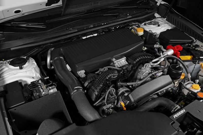 PERRIN 22-25 Subaru WRX / 19-25 Ascent / 20-25 Outback & Legacy Turbo Top Mount Intercooler - Black PERPSP-ITR-330BK