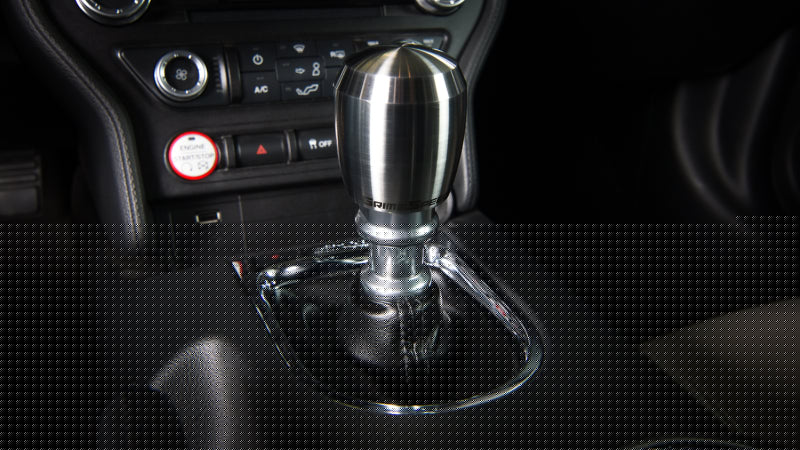 GrimmSpeed Stubby Shift Knob Stainless Steel (Raw) - M12x1.25 GRM038011