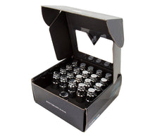 Load image into Gallery viewer, NRG 700 Series M12 X 1.5 Steel Lug Nut w/Dust Cap Cover Set 21 Pc w/Locks &amp; Lock Socket - Silver NRGLN-LS700SL-21