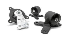 Load image into Gallery viewer, Innovative 02-05 Civic K-Series Black Steel Mounts 95A Bushings (Not K24 Trans) INM90650-95A