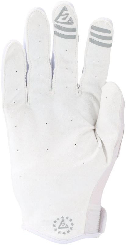 Answer 25 Ascent Gloves White/Grey - Medium ANS442748