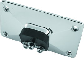 Bikers Choice 55-99 Chrome Pyramid Lisence Plate Bracket 3 Bolt Style