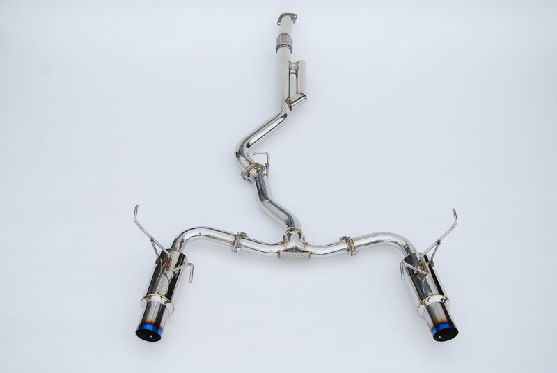 Invidia 2022+ Subaru WRX N1 Twin Outlet Single Layer Tip Cat-Back Exhaust INVHS22WRXGTT