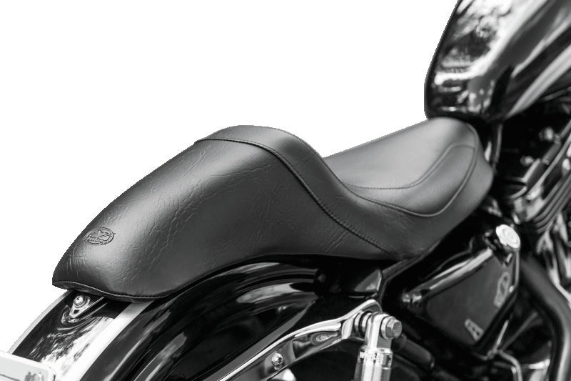 Mustang 82-03 Harley Sportster Fastback 1PC Seat - Black