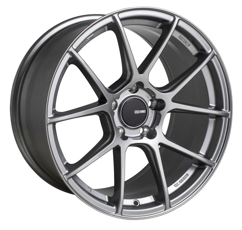 Enkei TS-V 18x8.5 5x114.3 38mm Offset 72.6mm Bore Storm Grey Wheel ENK522-885-6538GR
