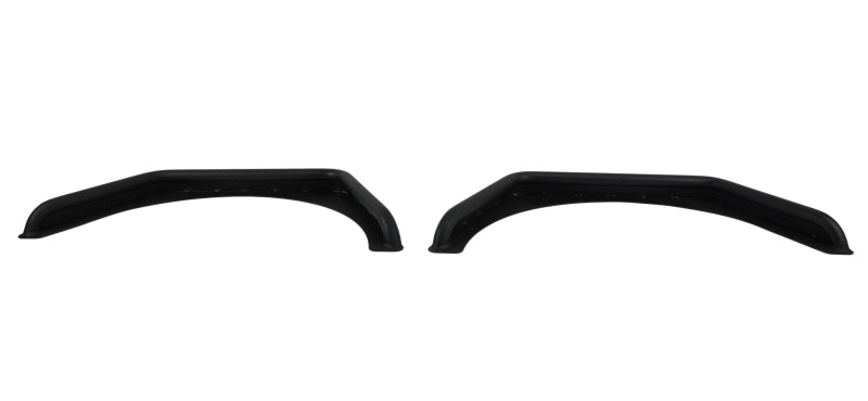 Fishbone Offroad 97-06 Jeep Wrangler TJ Steel Tube Fenders Front 3In Flare - Blk Textured Powdercoat FBOFB23029F
