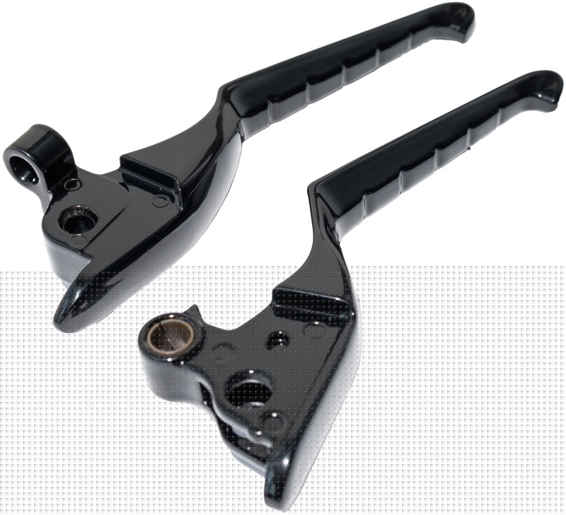Kuryakyn 08-13 HD Touring Enygma Lever Kit - Gloss Black KUR10056-2