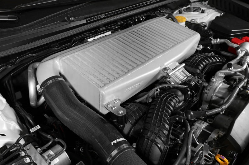 PERRIN 22-25 Subaru WRX / 19-25 Ascent / 20-25 Outback & Legacy Turbo Top Mount Intercooler - Silver PERPSP-ITR-330SL