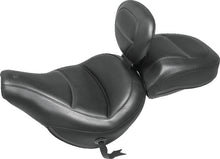 Load image into Gallery viewer, Mustang 08-21 Harley Electra Glide,Rd Glide,Rd King Tripper Fastback 1PC Seat w/Diam Stitch - Black