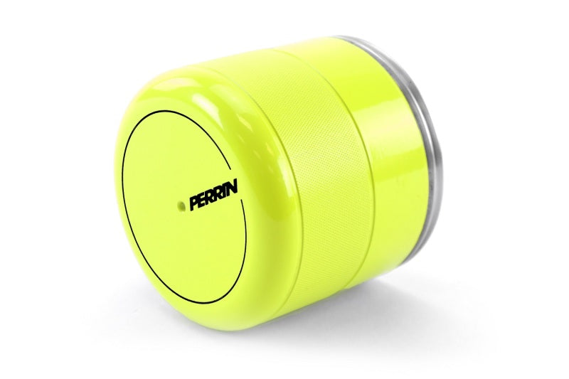 PERRIN 15-25 Subaru WRX & 13-25 BRZ/FR-S/86/GR86 Oil Filter Cover - Neon Yellow PERPSP-ENG-716NY