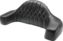 Load image into Gallery viewer, Mustang 14-21 Indian Chieftain,Chief,Dk Horse,Roadmaster,Vint Pass Backrest w/Diam Stitch - Black