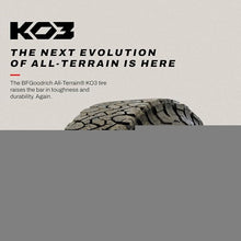 Load image into Gallery viewer, BFGoodrich All Terrain T/A KO3 LT285/75R16 126/123S BFG15138