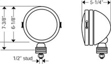 Load image into Gallery viewer, KC HiLiTES Daylighter 6in. Halogen Light 100w Spot Beam (Pair Pack System) - Black SS KCL238