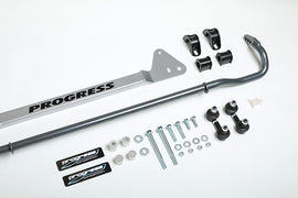Progress Tech 92-95 Honda Civic Rear Sway Bar (22mm - Adjustable) Incl Bar Brace and Adj End Links PRG62.1040
