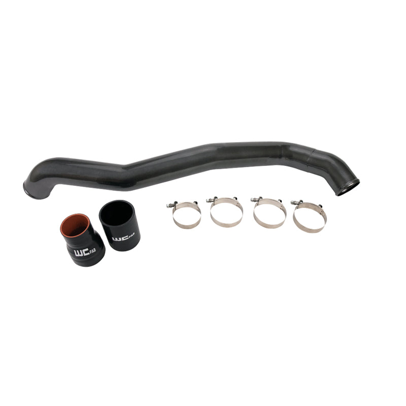 Wehrli 11-16 Chevrolet 6.6L LML Duramax Driver Side 3in Intercooler Pipe - Gloss White WCFWCF100353-GW