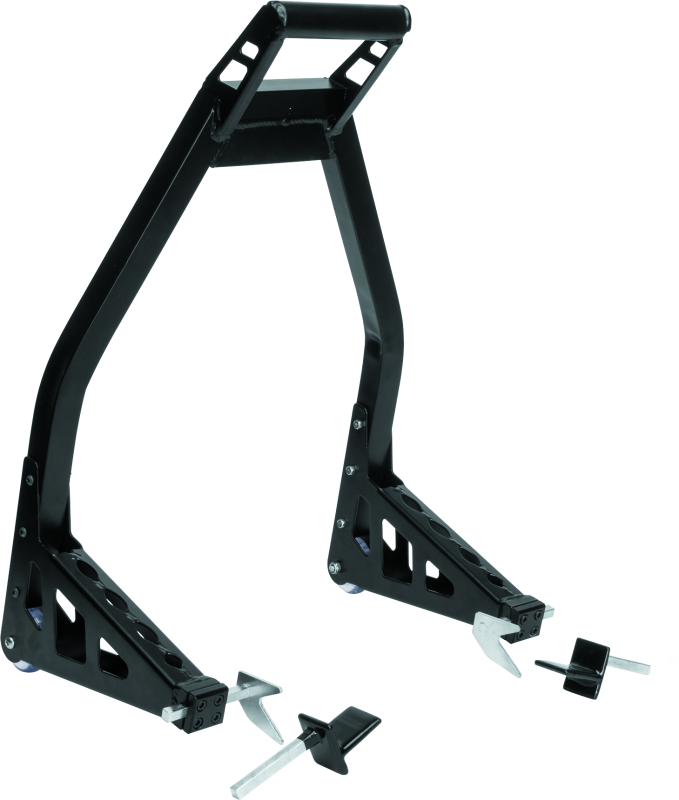 BikeMaster Universal Aluminum Stand - Rear - Black BKM152421