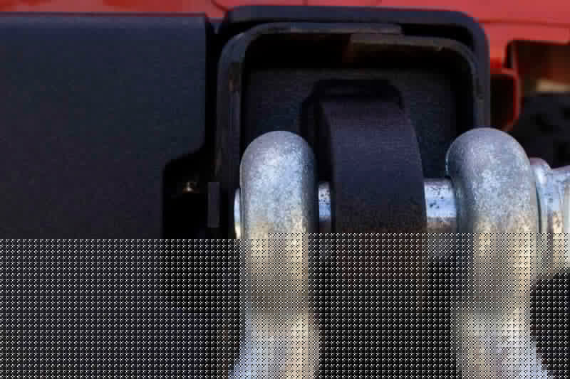 Fishbone Offroad 07-18 JK Wrangler Rubicon and Unlimited Jeep JK Rear D-Ring Frame Mounts FBOFB22136