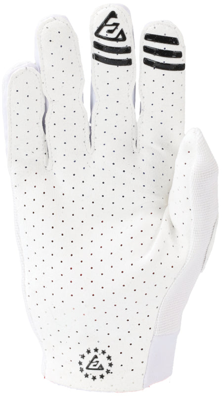 Answer 25 Aerlite Gloves White/Black Logo - Medium ANS442712