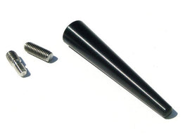 Torque Solution Black Billet Shorty Antenna: Audi / Volkswagen TQSTS-BA-BL15