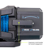 Load image into Gallery viewer, Borne Off-Road 10K Winch - Blue Synthetic Rope BRNBNWN-10-SBL