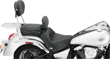 Load image into Gallery viewer, Mustang 06-21 Kawasaki Vulcan 900 Classic, Custom Touring 1PC Seat w/Driver Backrest Studs - Black