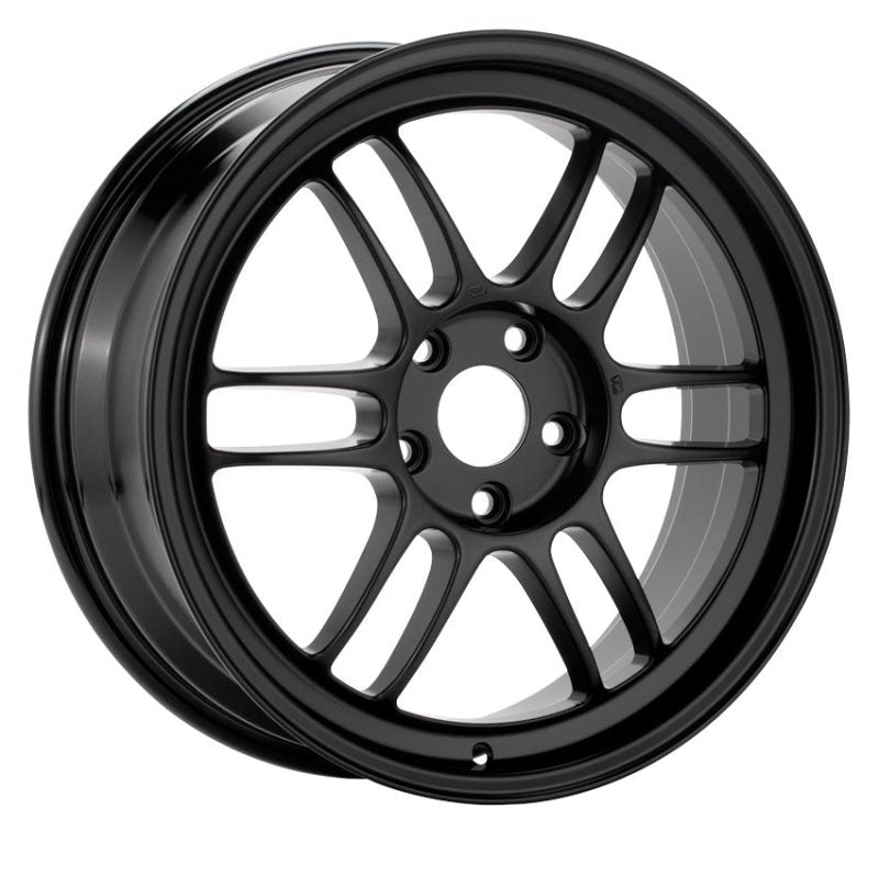 Enkei RPF1 17x9 5x114.3 45mm Offset 73mm Bore Matte Black Wheel RX8 ENK3797906545BK