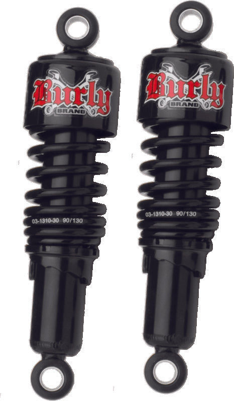 Burly Brand Slammer Shocks 10.5in - Black BURB28-1208B